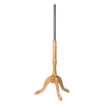 Natural Wood Tailors Dummy Stand - Tripod